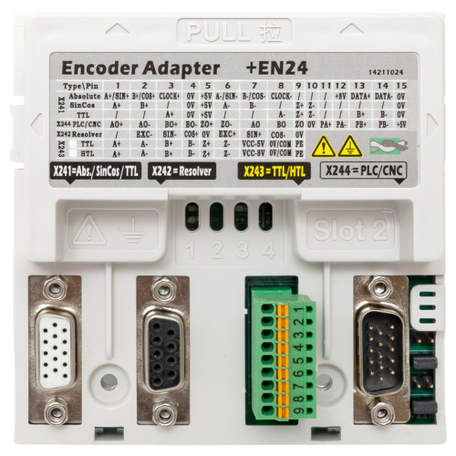 Карта расширения для подключения энкодера Absolute/SinCos/TTL/HTL/Resolver для преобразователя частоты PRO-Drive PD-500 EKF фото 6 Фото карта расширения для подключения энкодера absolute/sincos/ttl/htl/resolver для преобразователя частоты pro-drive pd-500 ekf EKF фото 6