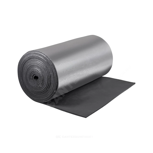 Фото рулон вспененный каучук st 50/1,0-4 тмакс=110°c черный с покрытием alu k-flex 80650210105m4 K-flex