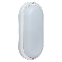 Фото светильник светодиодный жкх овал дпо-1002 15вт 4000k ip65 luma ekf