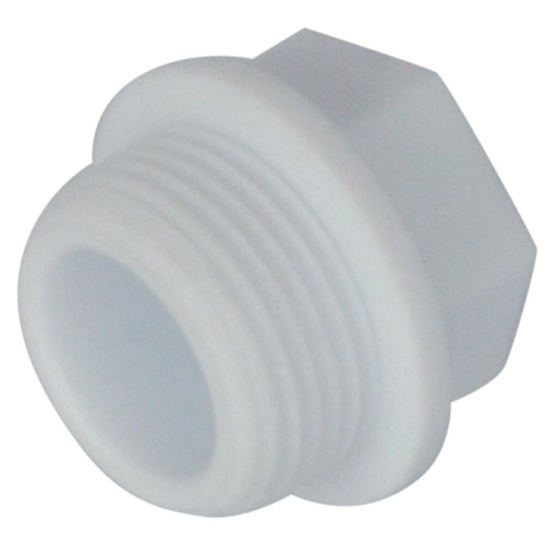 Фото заглушка (пробка) pp-r белая дн 32х1" нр valfex 10163032 VALFEX