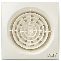 Фото вентилятор накладной пластик d125 с обратным клапаном ivory diciti aura 5c