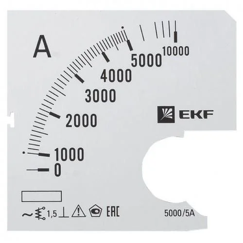Фото шкала сменная для a721 5000/5а-1.5 proxima ekf s-a721-5000 EKF