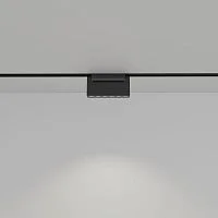 Фото светильник трековый магнитный trm20-4-11-6w4k-b для системы nova 48в 6вт 4000к направлен. свет черн. эра б0054816
